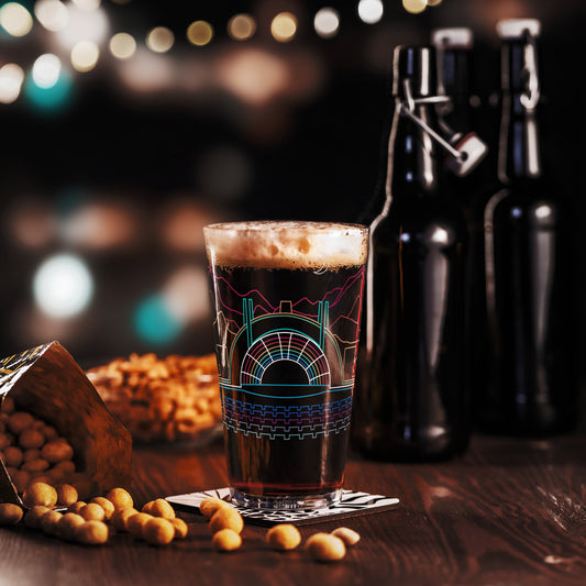 AtSymbolStore H-Bowl Rainbow Pint Glass