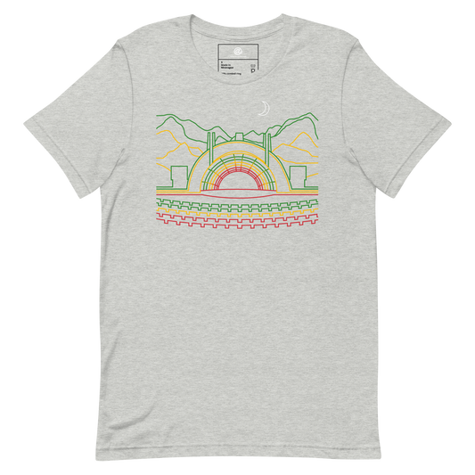 AtSymbolStore H-Bowl Reggae Colors T-Shirt (unisex)